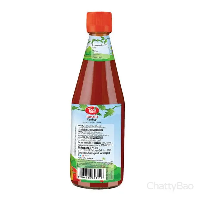 Tops Tomato Ketchup 500 g view 2
