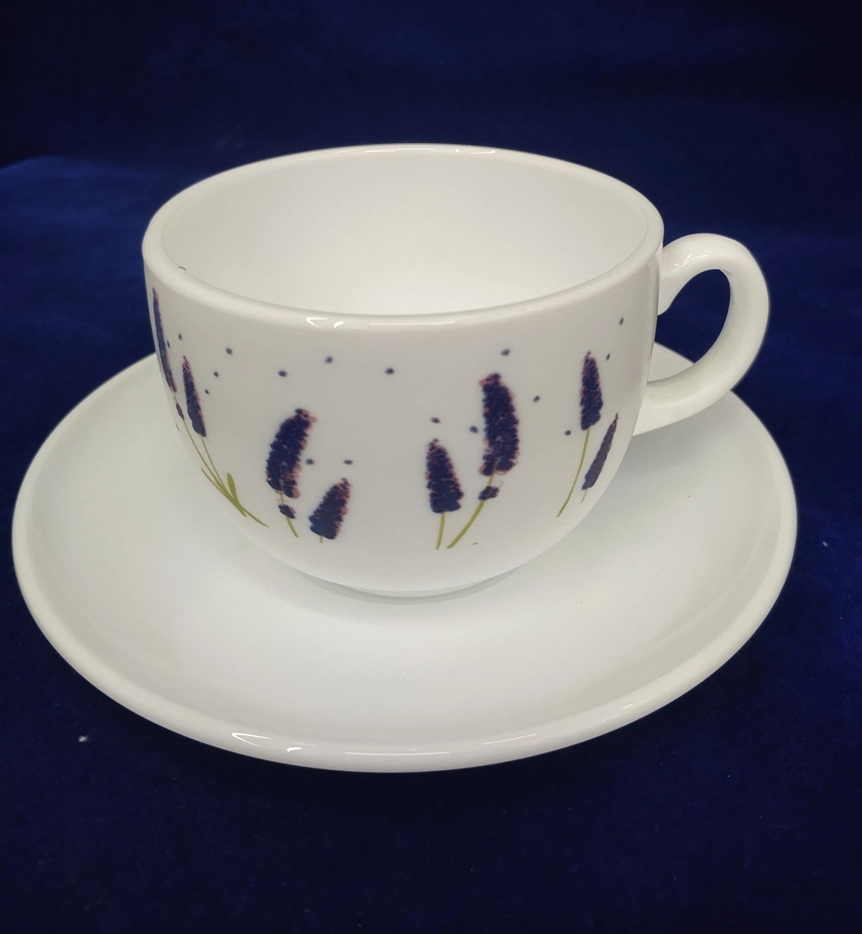 Floral Cup and Saucer view 2