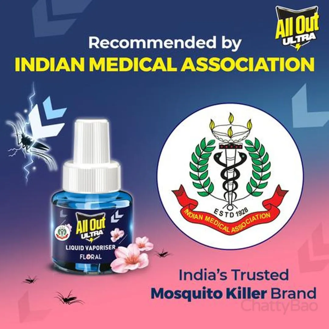 All Out Mosquito Repellent Refill - Floral 45 ml view 6
