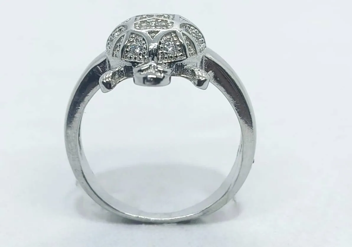 Turtle Silver Ring (AVSLR-11) view 2