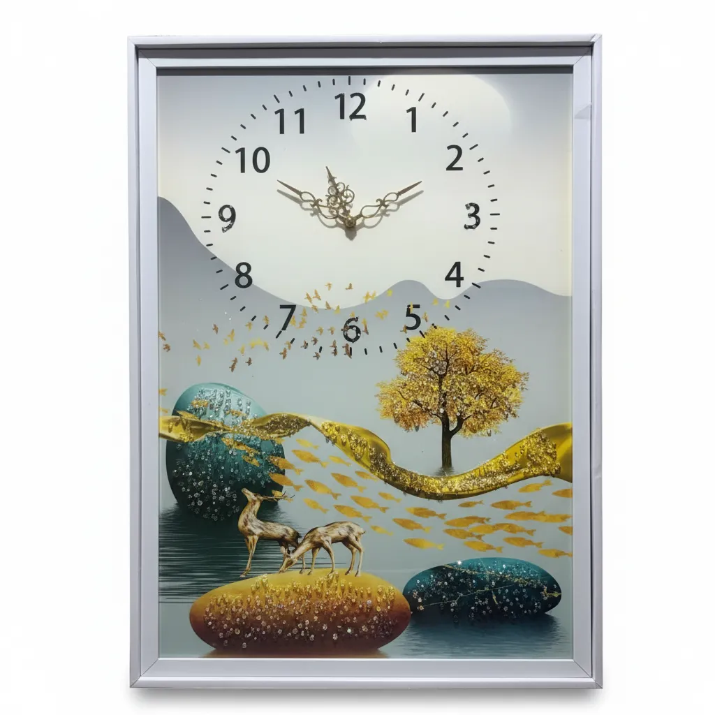 Decorative Wall Clock Full Size