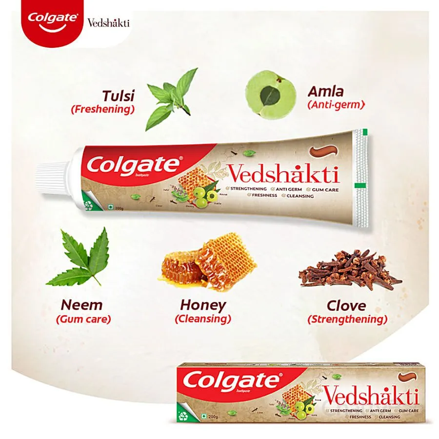 Colgate Vedshakti Toothpaste 400 g view 3