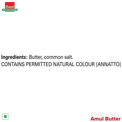 Amul Butter - Pasteurised 500 g view 5