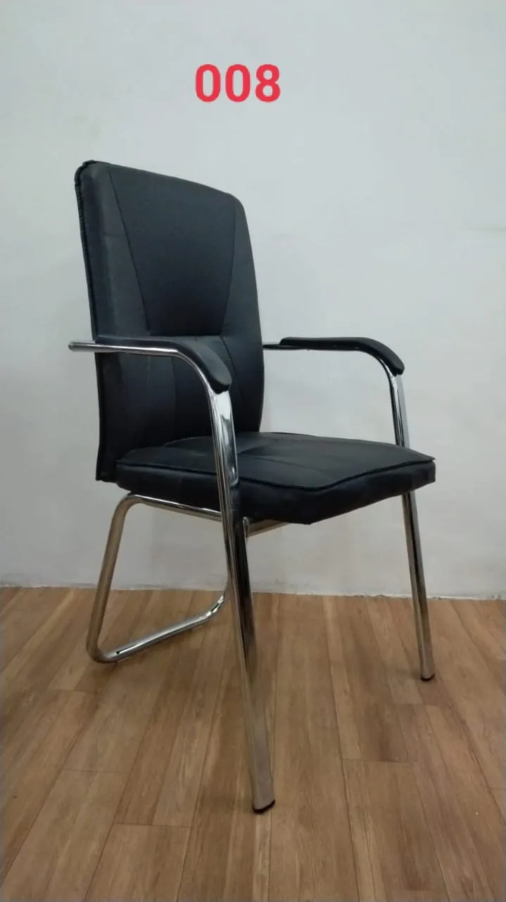 Modern Leather Office Chair view 3