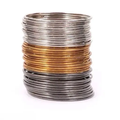 Pack Of 36 | Mixed Metal Bangles Set 2.4 view 2