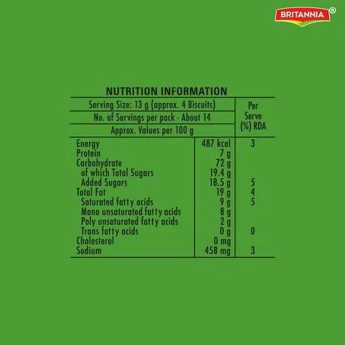 Britannia 50-50 Sweet & Salty Biscuit 200 g view 4