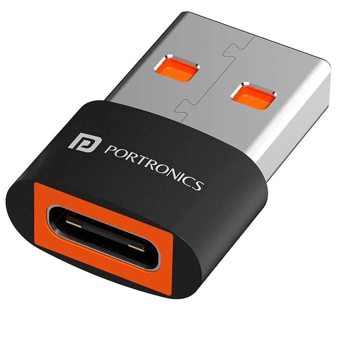 Portronics Bridge X USB-C to USB-A Adapter view 2