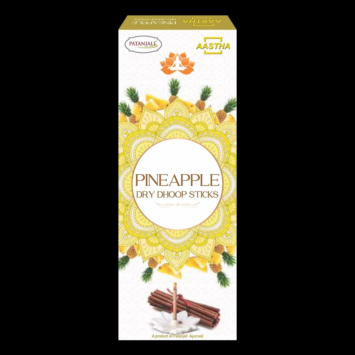 Patanjali Aastha Pineapple Dry Dhoop Sticks