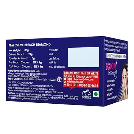 Fem Fairness Diamond Creme Bleach 30 g view 3