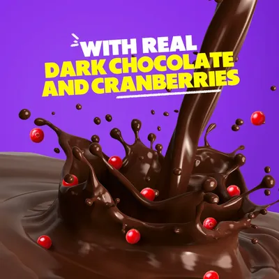 Yoga Bar Dark Chocolate & Cranberry Muesli 200 g view 3