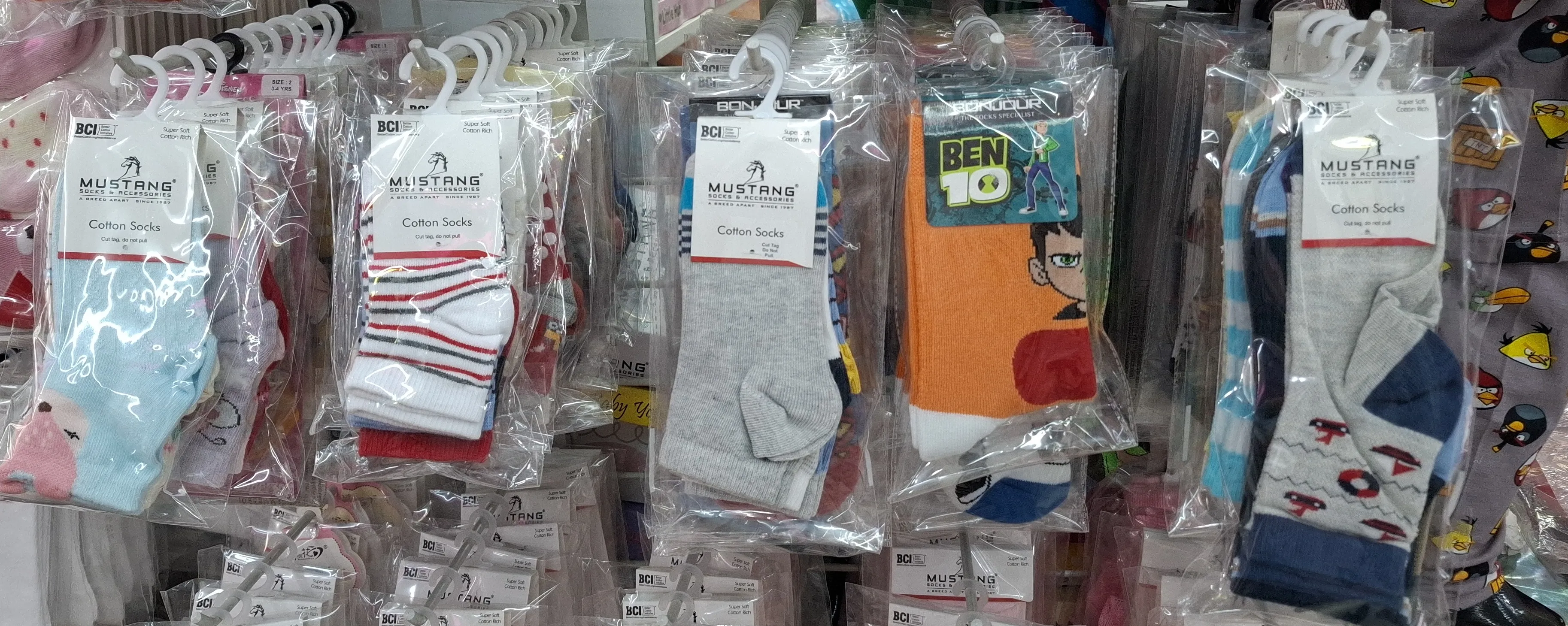 Mustang Cotton Socks. view 2
