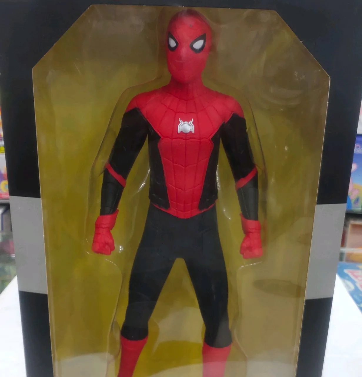 Spiderman Imported Rubber Statue, 1 Pcs view 2