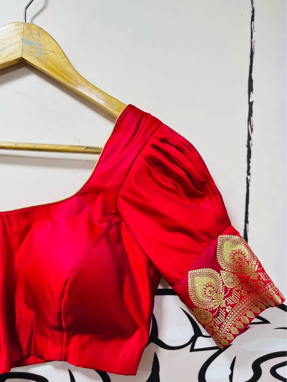 Silk Designer Blouse view 3