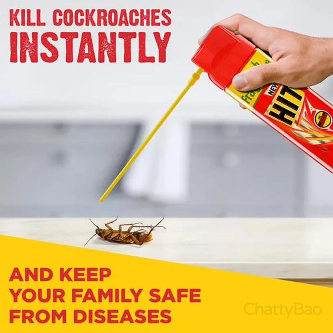 Hit Cockroach Killer Spray 200 ml view 2