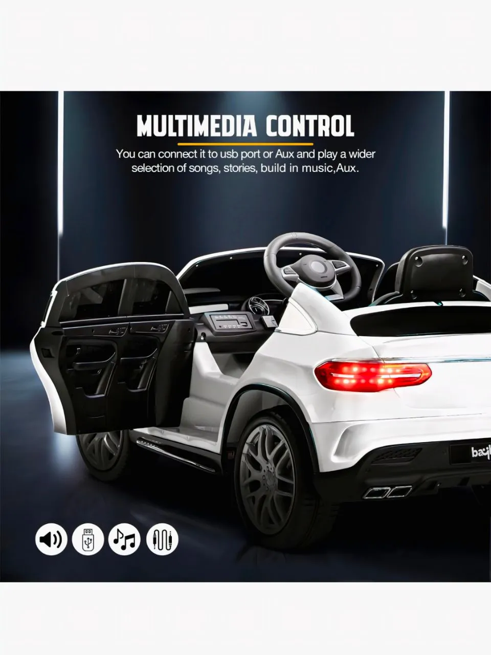 Baybee Mercedes Ride-On Car view 5