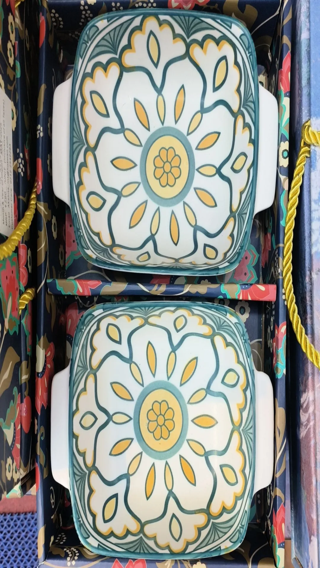 Decorative Ceramic Serving Platter Set view 2