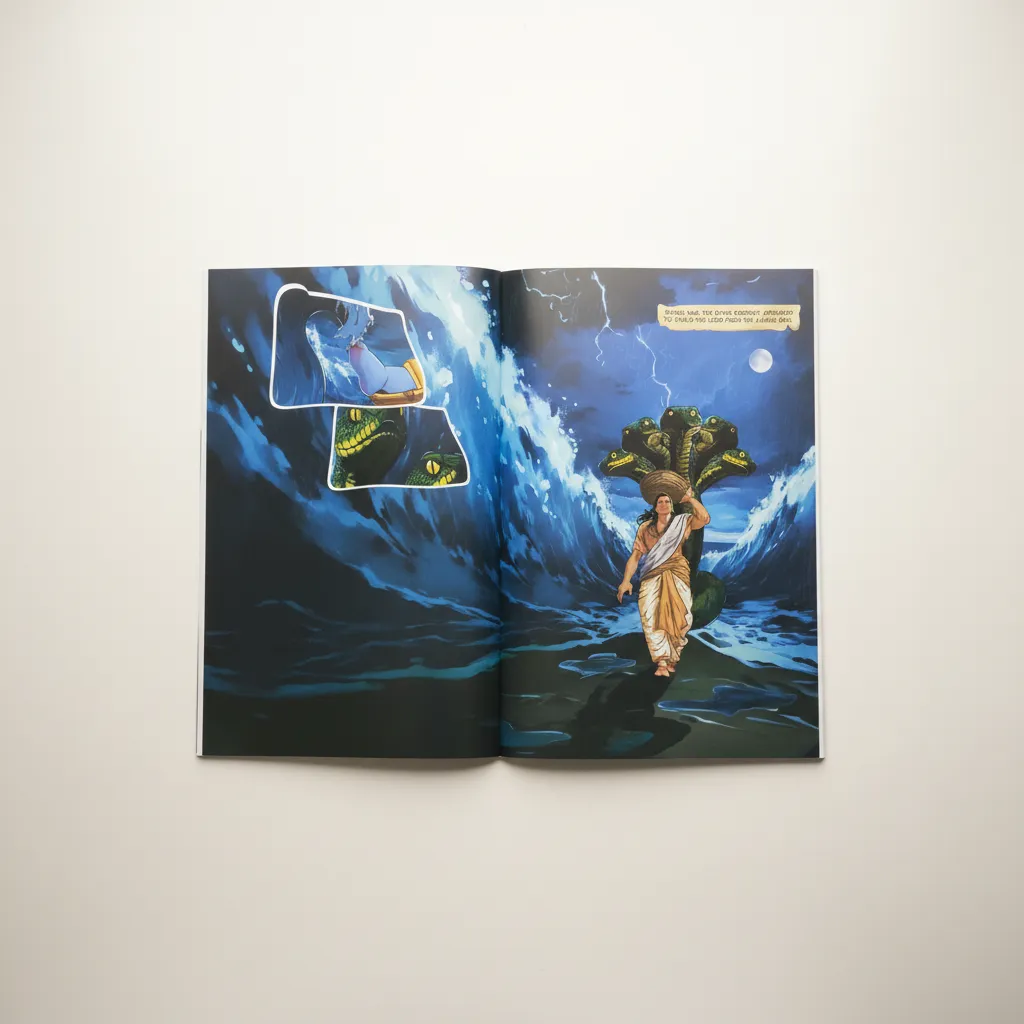 The Story of Krishna Book view 2