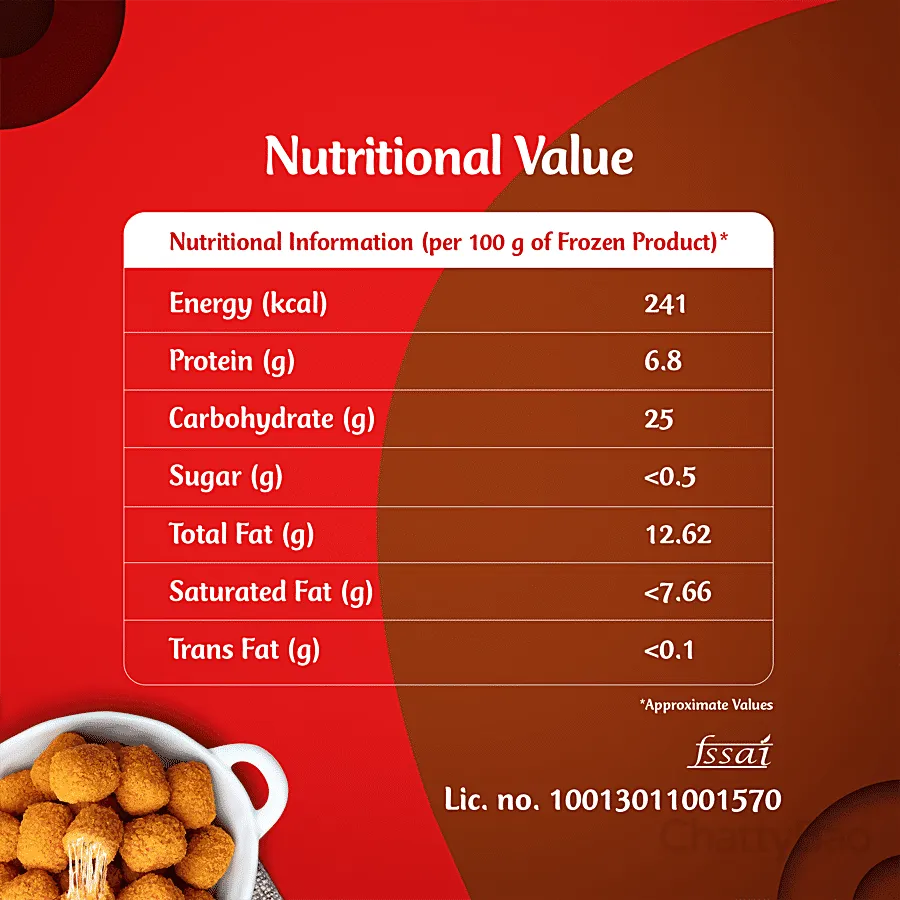 McCain Chilli Cheesy Nuggets 400 g view 3
