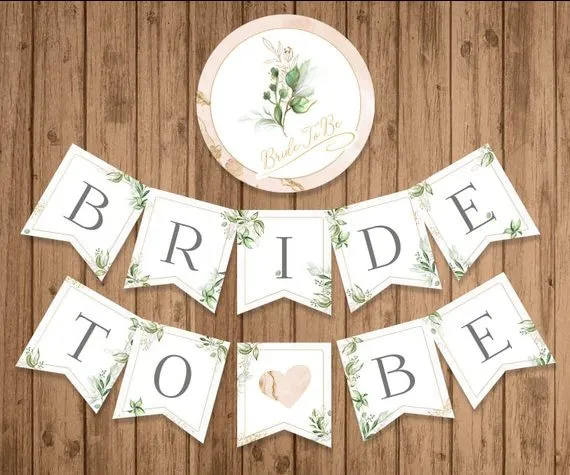 Bride To Be Banner view 2