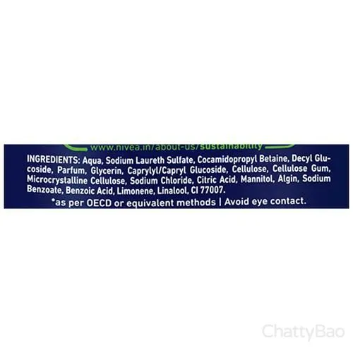 NIVEA MEN Pure Impact Shower Gel 250 ml view 3