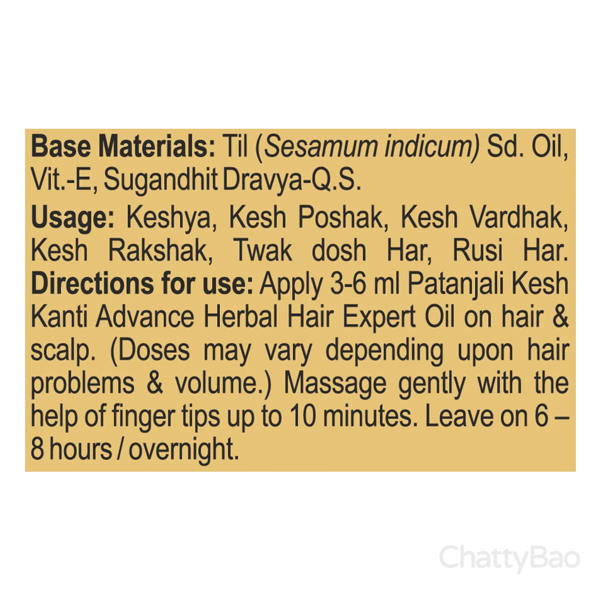 Patanjali Kesh Kanti Advance Herbal Hair Oil 100 ml view 2