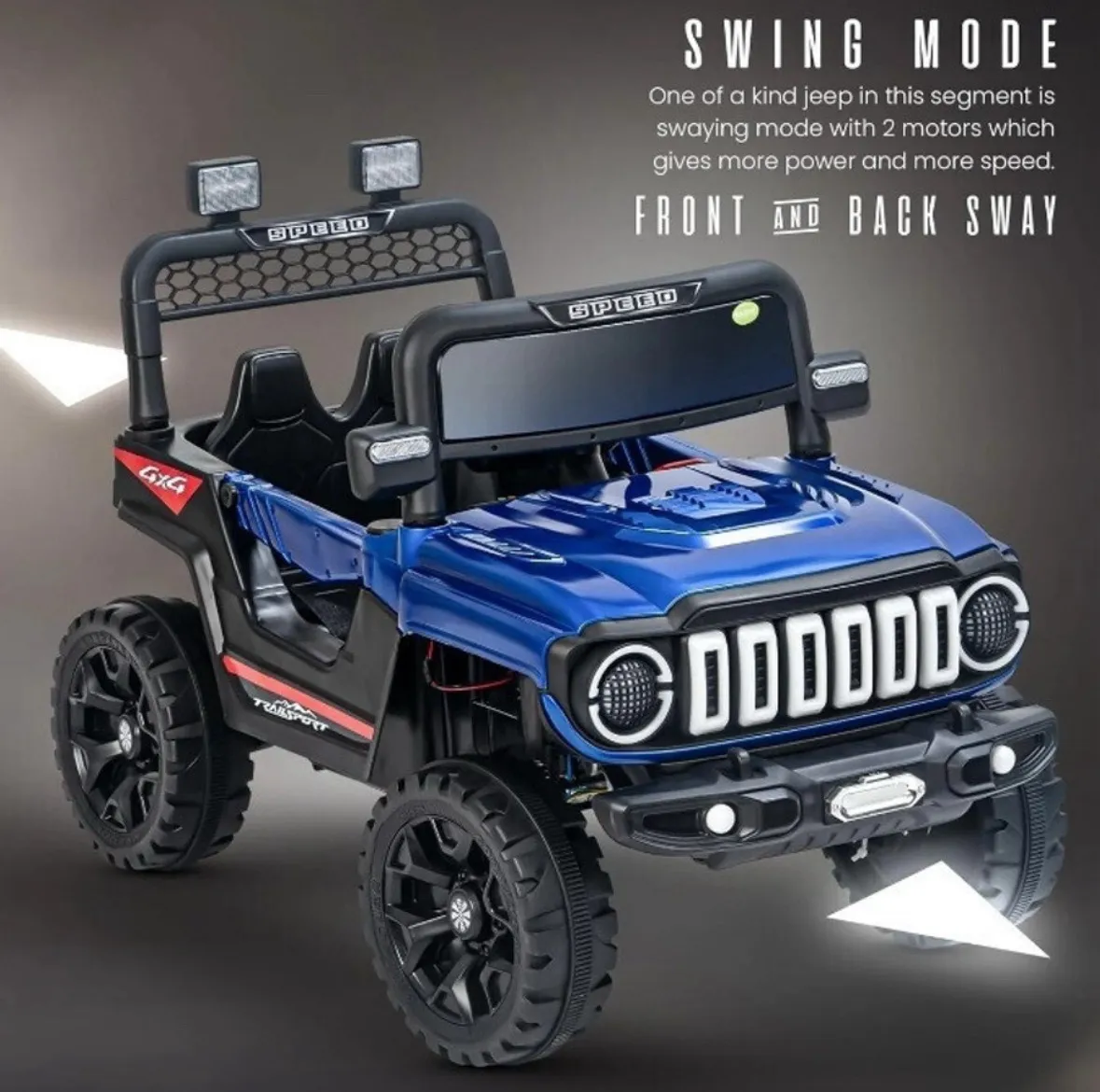 Ride On Electric Jeep For Kids view 2