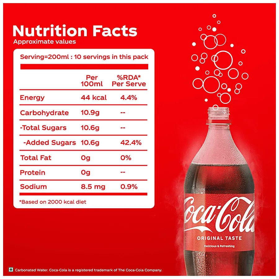 Coca Cola Soft Drink 1.25 L view 3