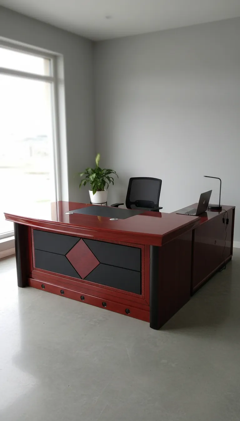 Office Executive Desk view 5