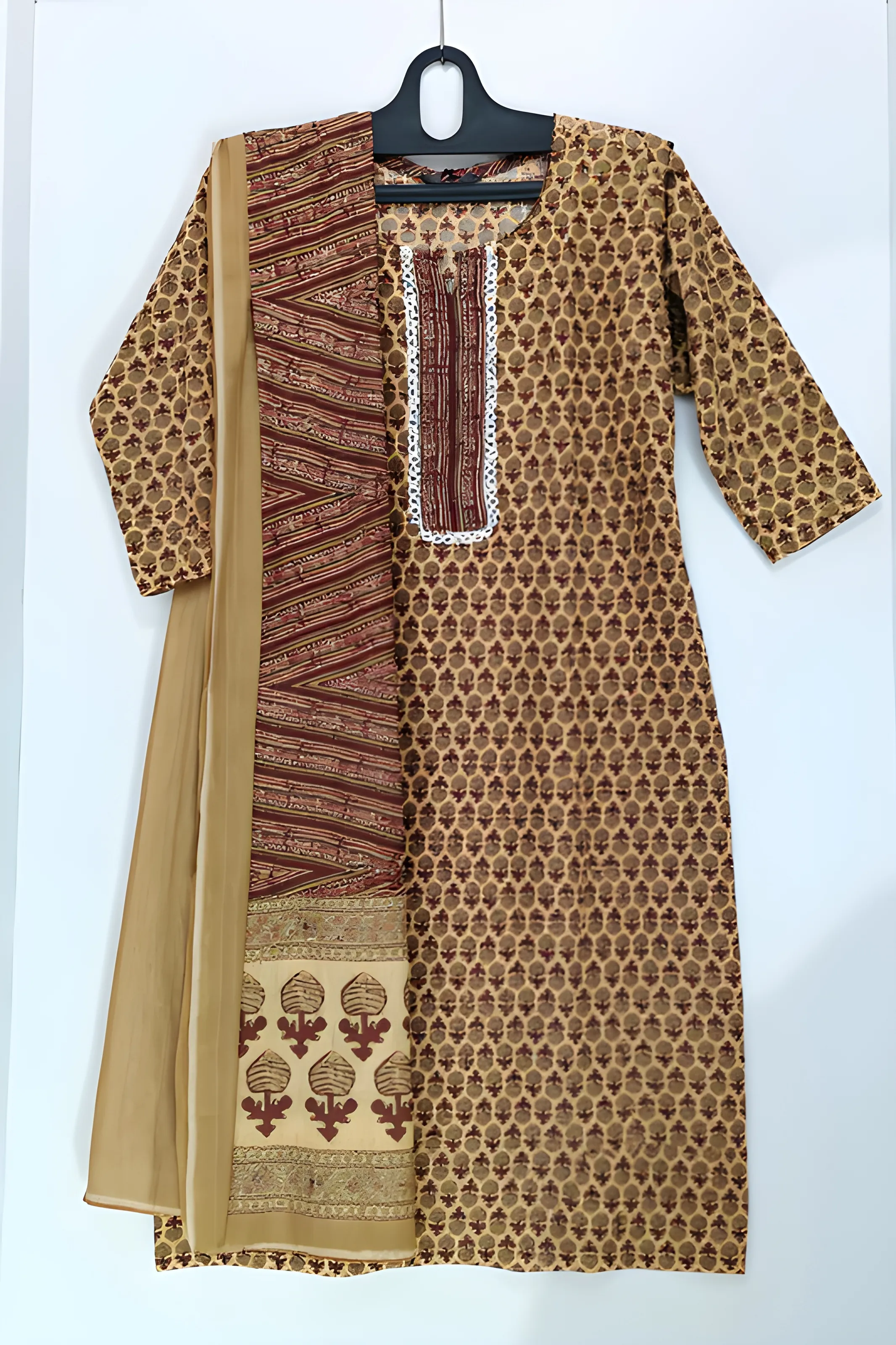 Traditional Print Kurti view 2