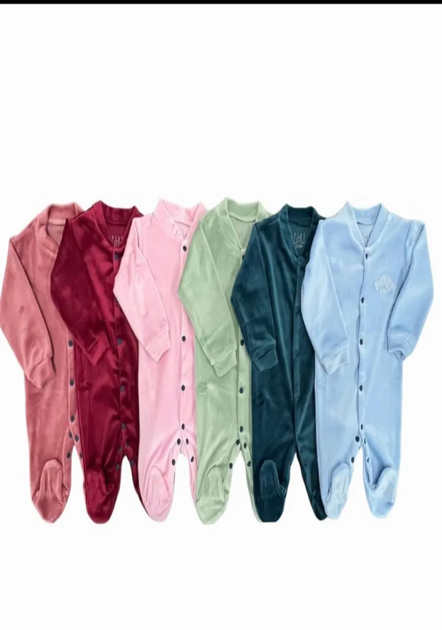 Velvet Baby Rompers view 3