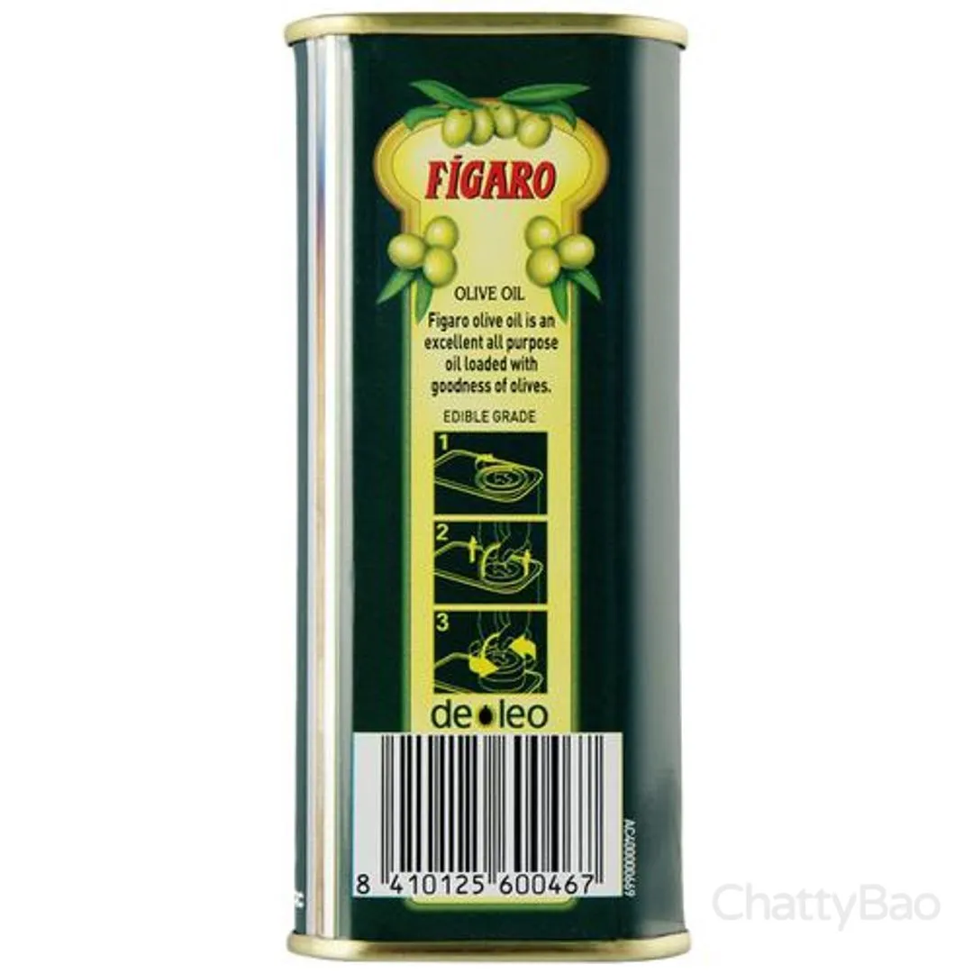 Figaro Pure Olive Oil Tin 200 ml view 2