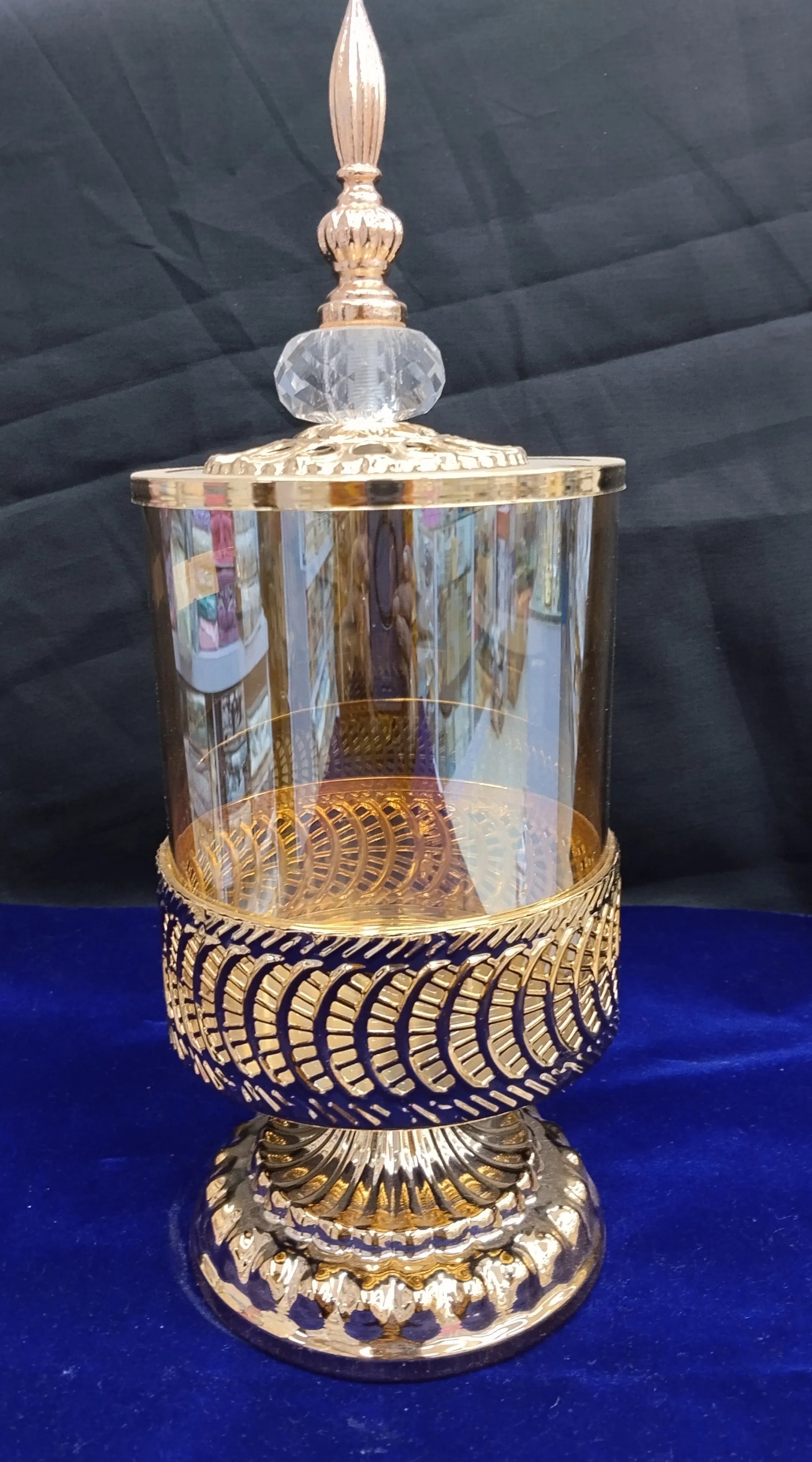 Ornate Candle Stand view 2
