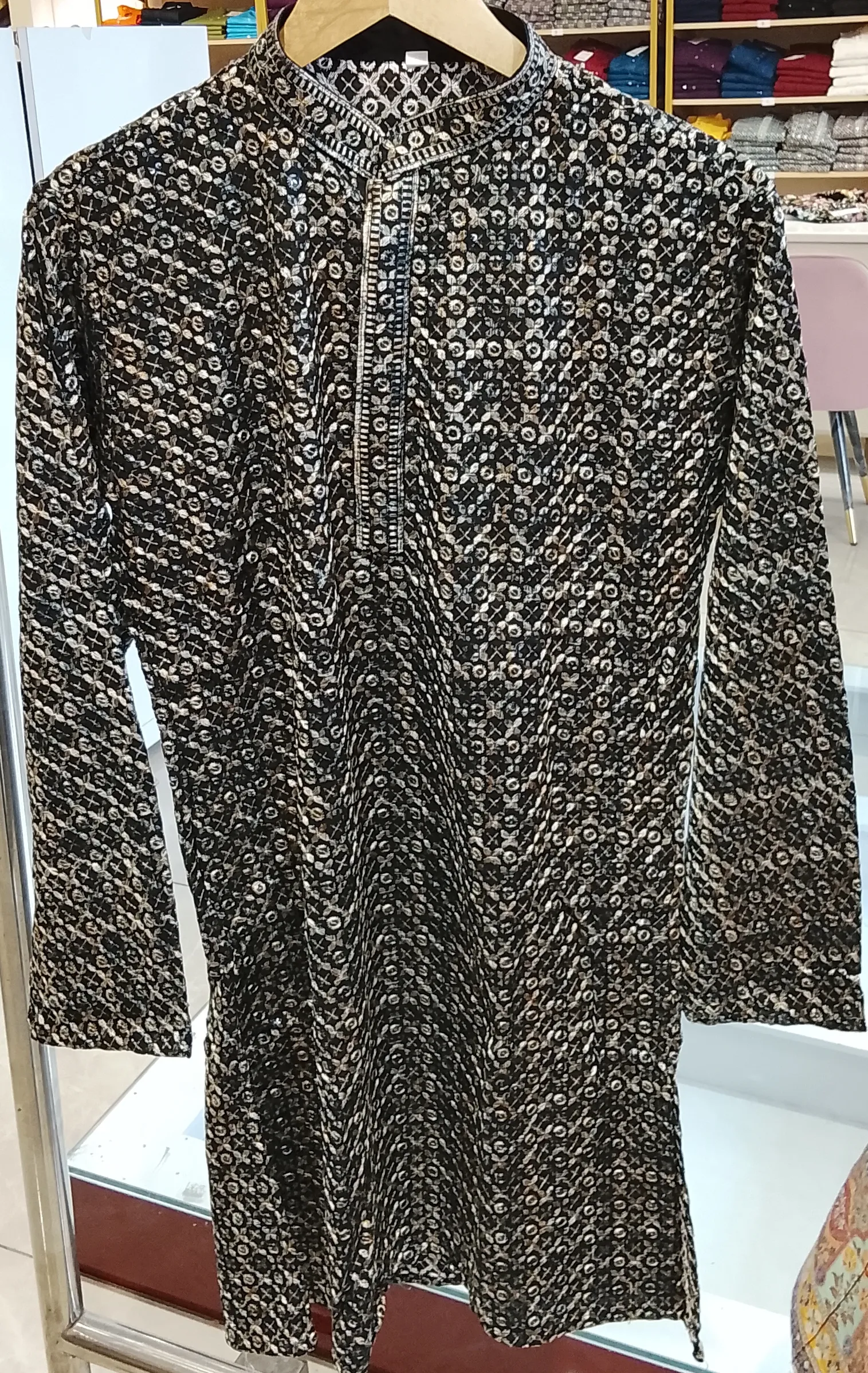 Digital Viscose Heavy Printed Ethnic Kurta view 3