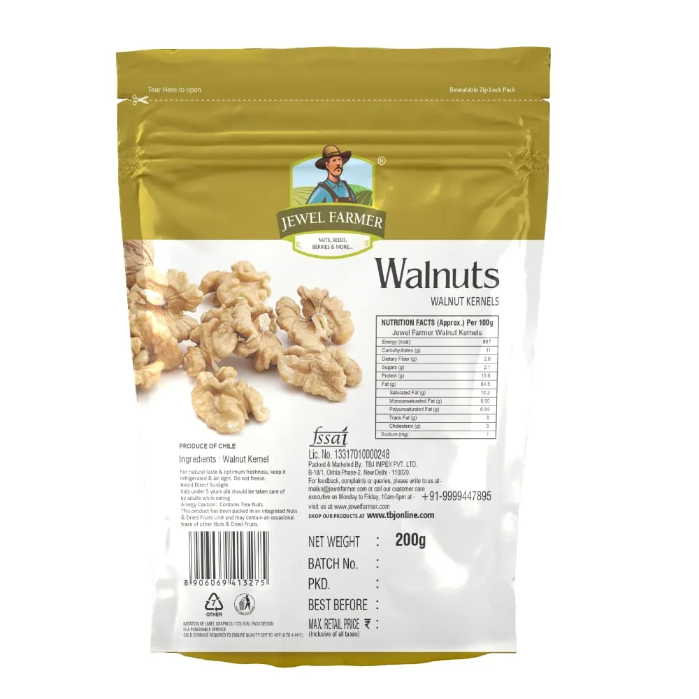 Jewel Farmer Walnuts Kernels 200 g view 2