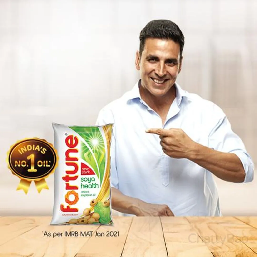 Fortune Refined Soyabean Oil Pouch 1 L view 3