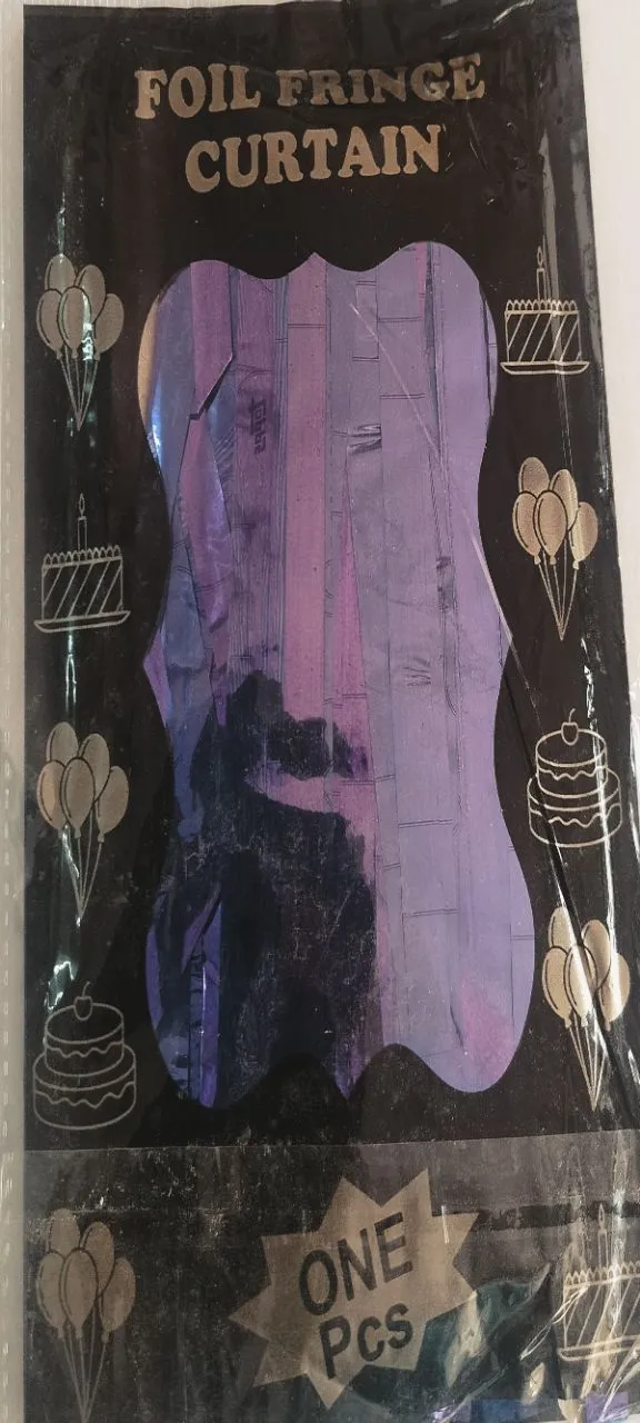 Foil Fringe Curtain view 5