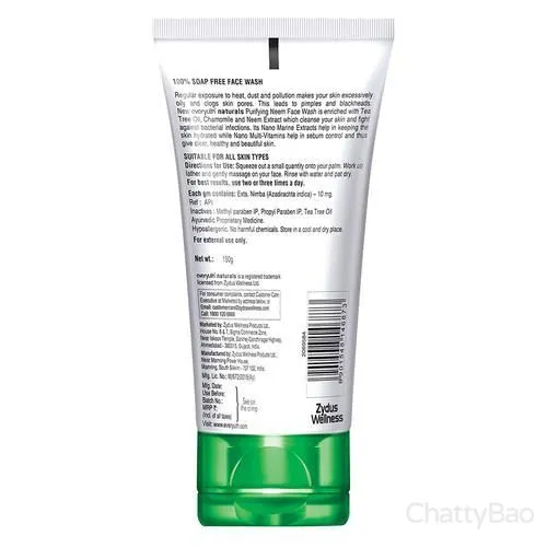 Everyuth Naturals Purifying Face Wash - Neem 150 g view 2
