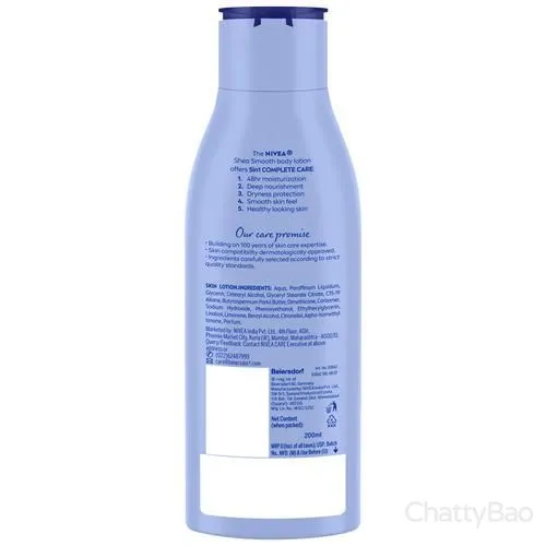 NIVEA Body Lotion - Shea Smooth Milk 200 ml view 2