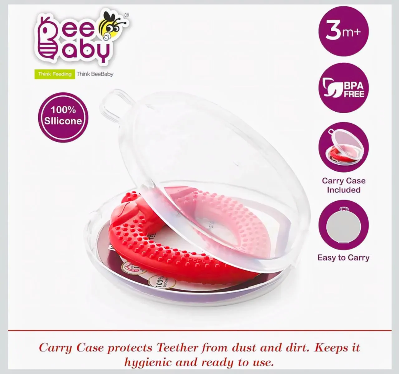 Strawberry Teether view 2