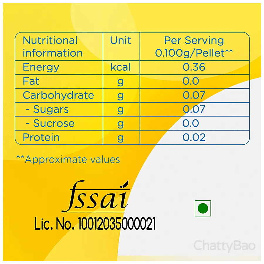 Sugar Free Gold Sweetener Pellets 100 Pieces view 3