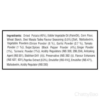 Pringles Chips - Desi Masala Tadka 102 g view 5