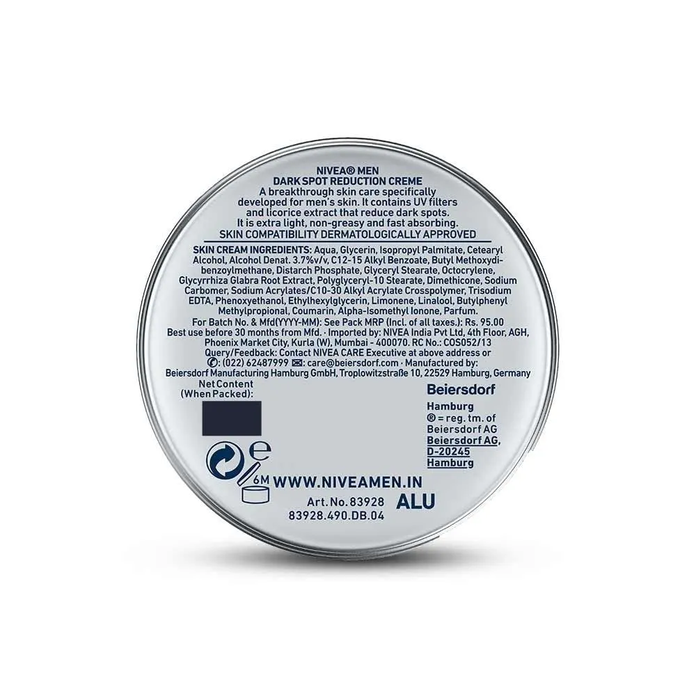 Nivea Men Nivea Men Dark Spot Reduction Creme 150 ml view 2