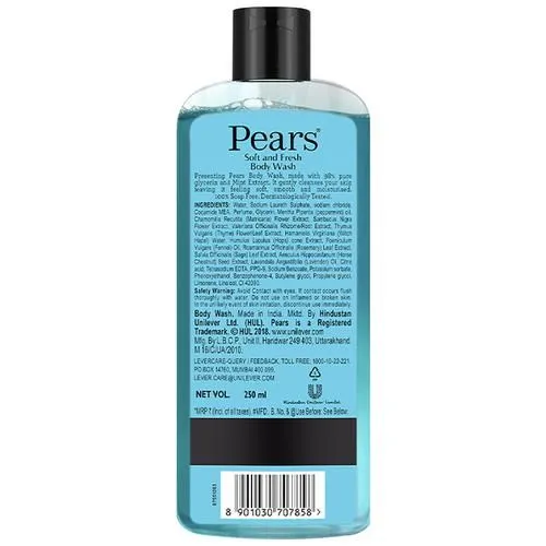 Pears Shower Gel Soft & Fresh 250 ml view 2