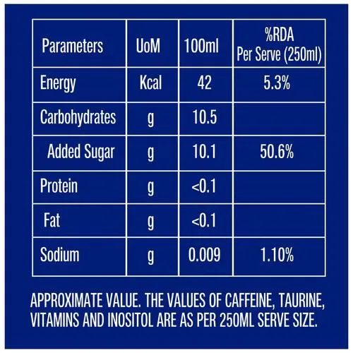 Hurricane Energy Drink 250 ml view 3