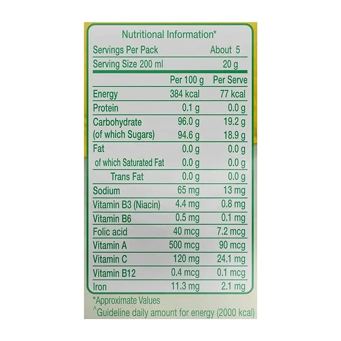 Tang Mango Instant Drink Mix 100 g view 3