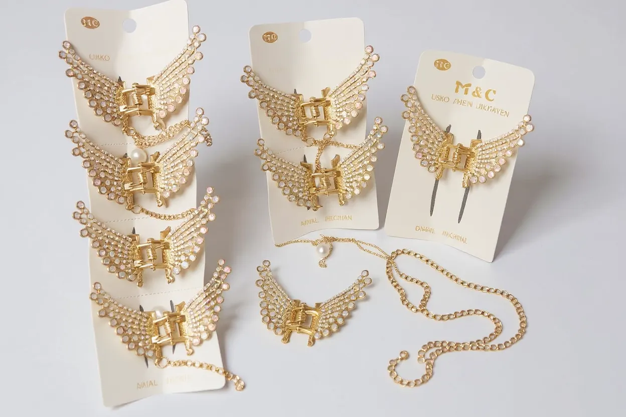 Gold-Tone Pearl Cletcher view 2