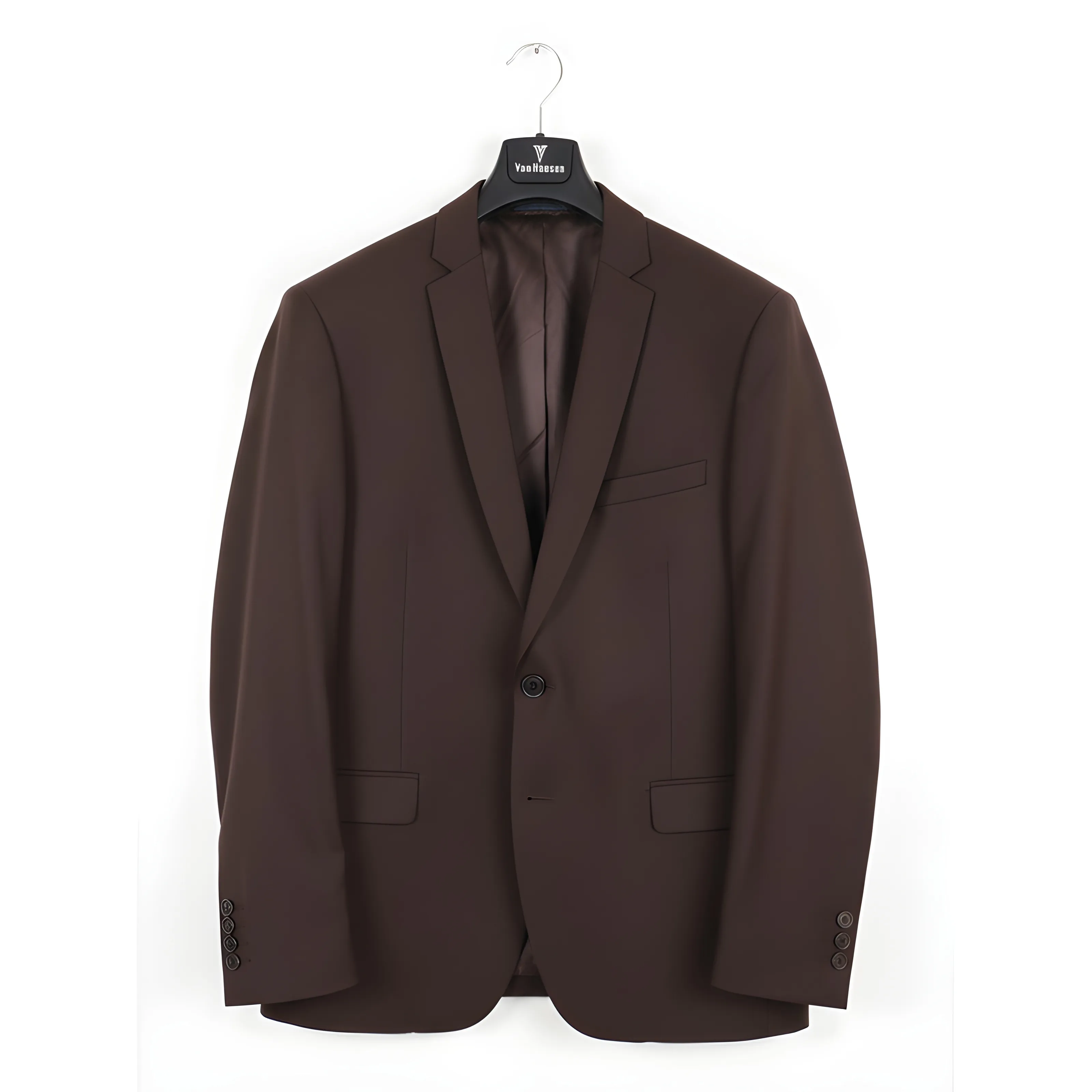 Van Heusen Brown Coat Pant view 2