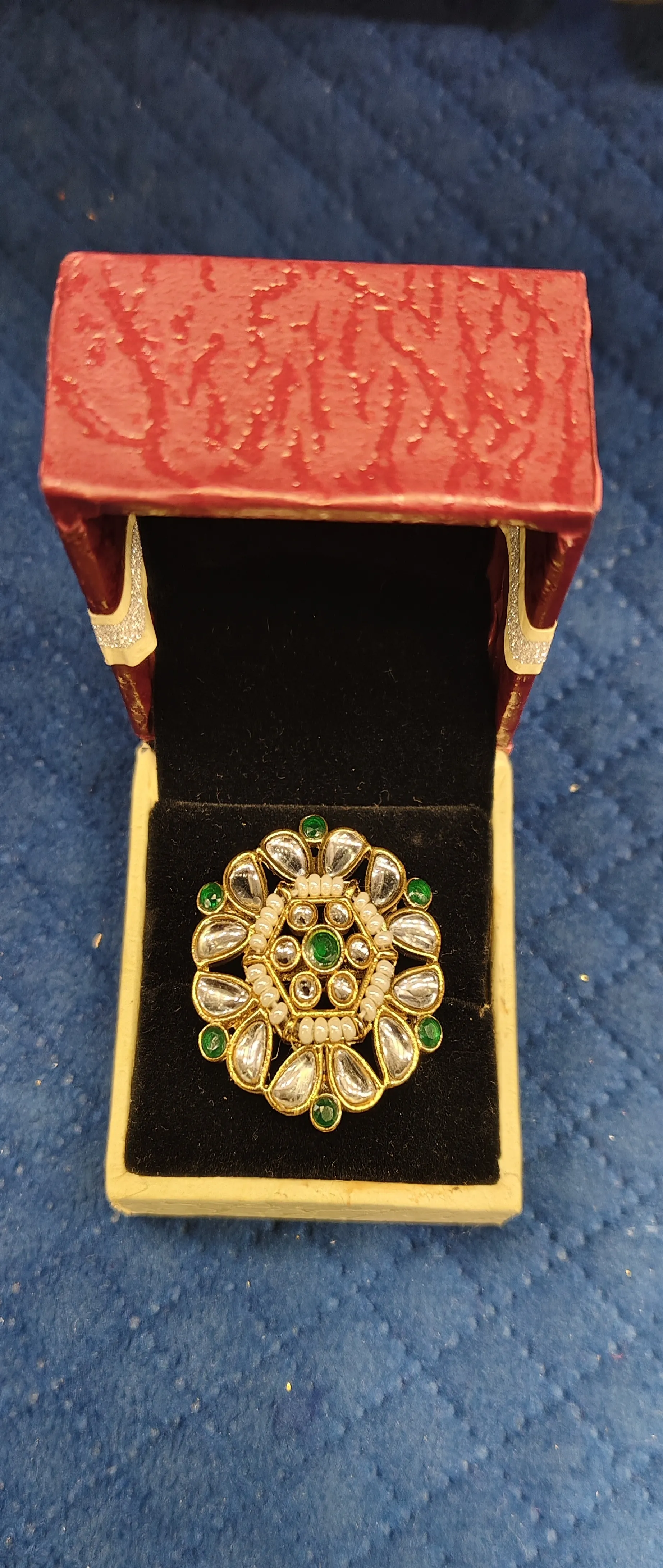 Decorative  Kundan Rings view 2