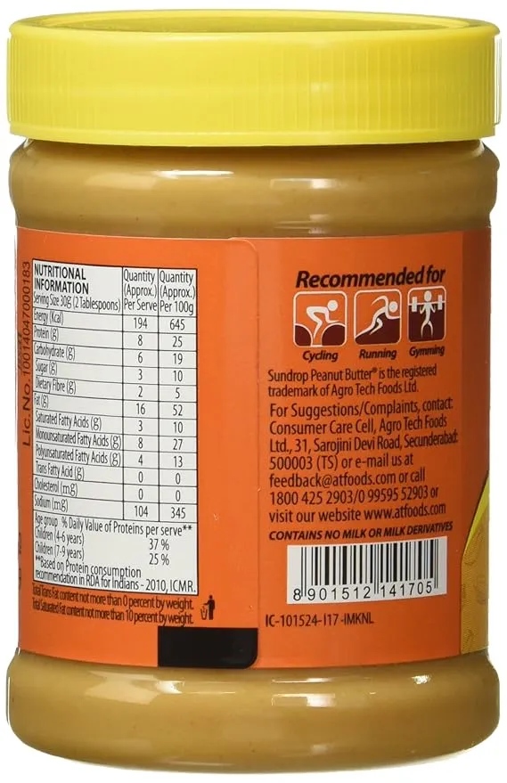 Sundrop Peanut Butter - Creamy 200 g view 2