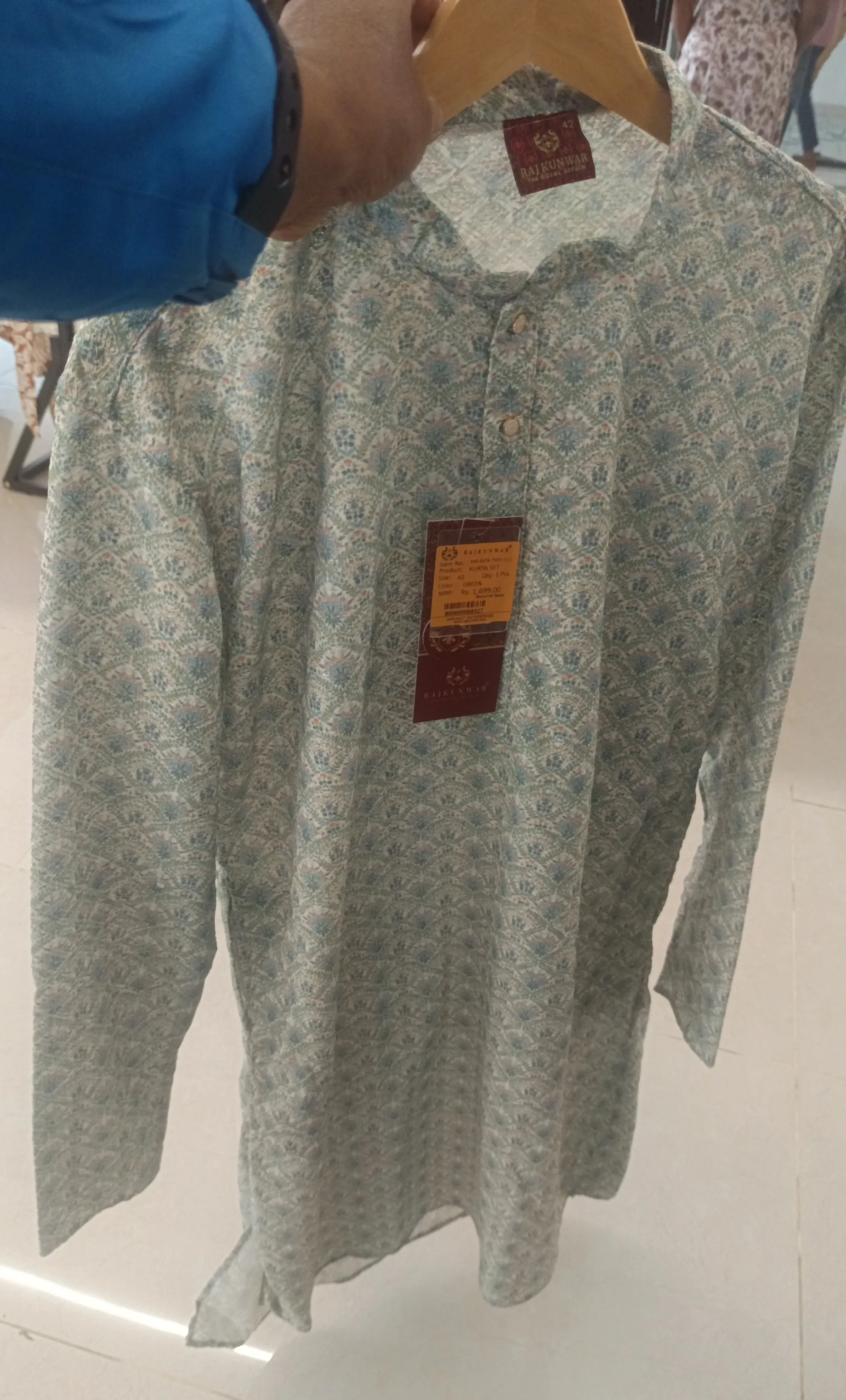 Rajkumar Mens Kurta view 3